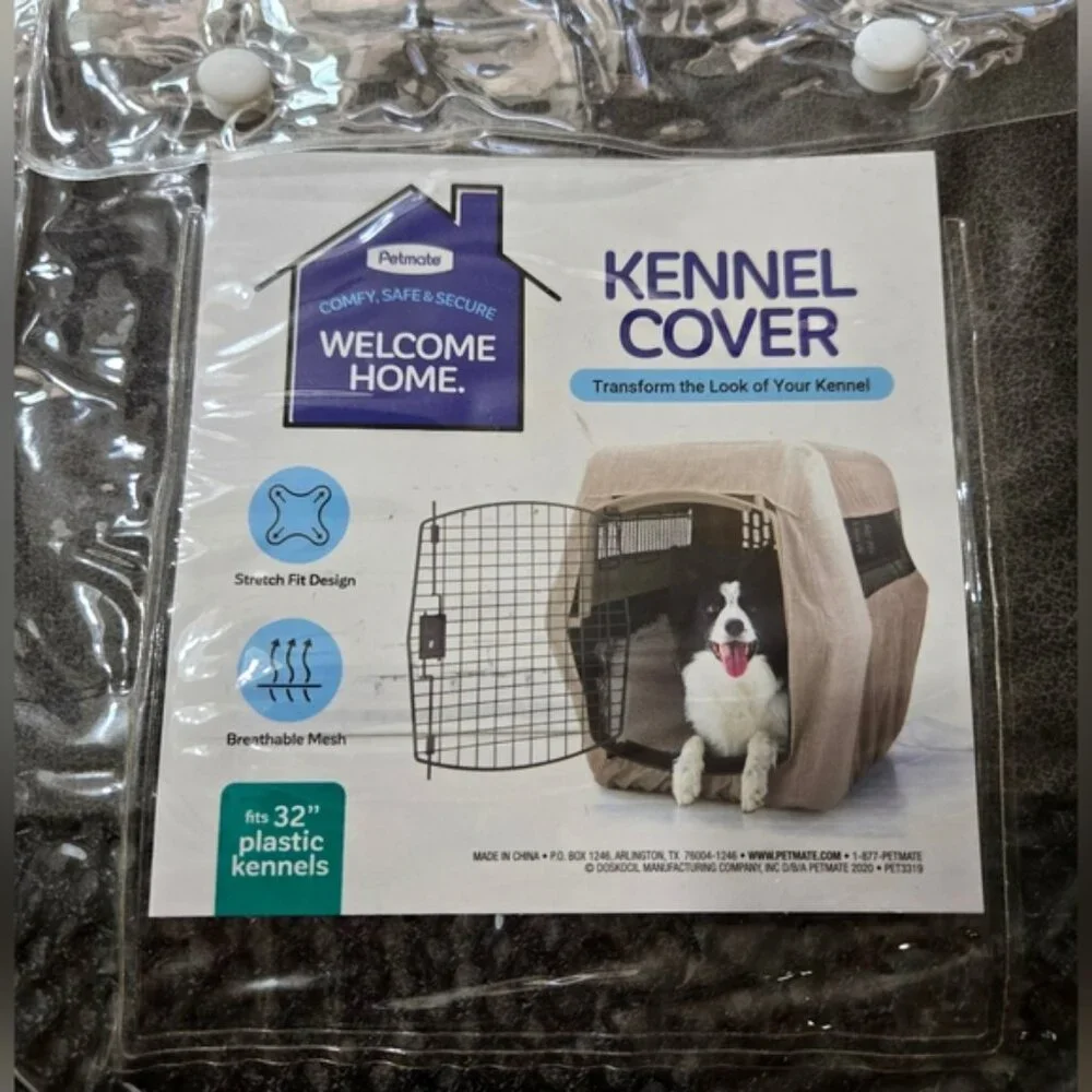 Petmate Comfy, Safe, & Secure Welcome Home Kennel Cover